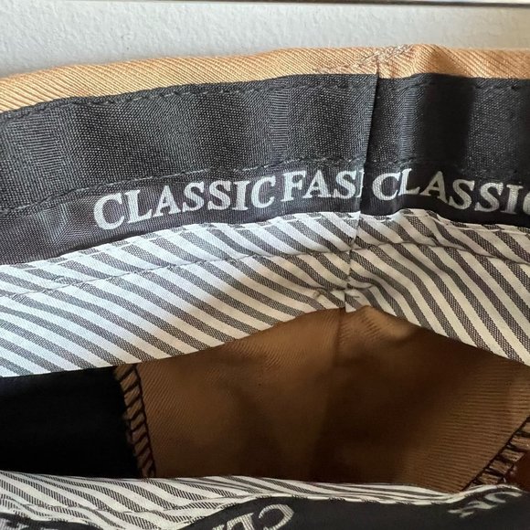 3 Piece Tan Mens Suit - Jacket, Vest, Pants - 44R/32R - Picture 10 of 14